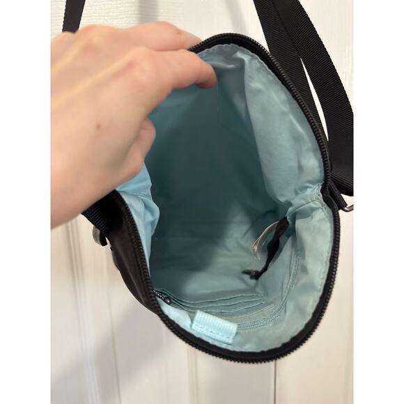 Baggallini Black Camo Nylon Small Crossbody Bag - Picture 5 of 7